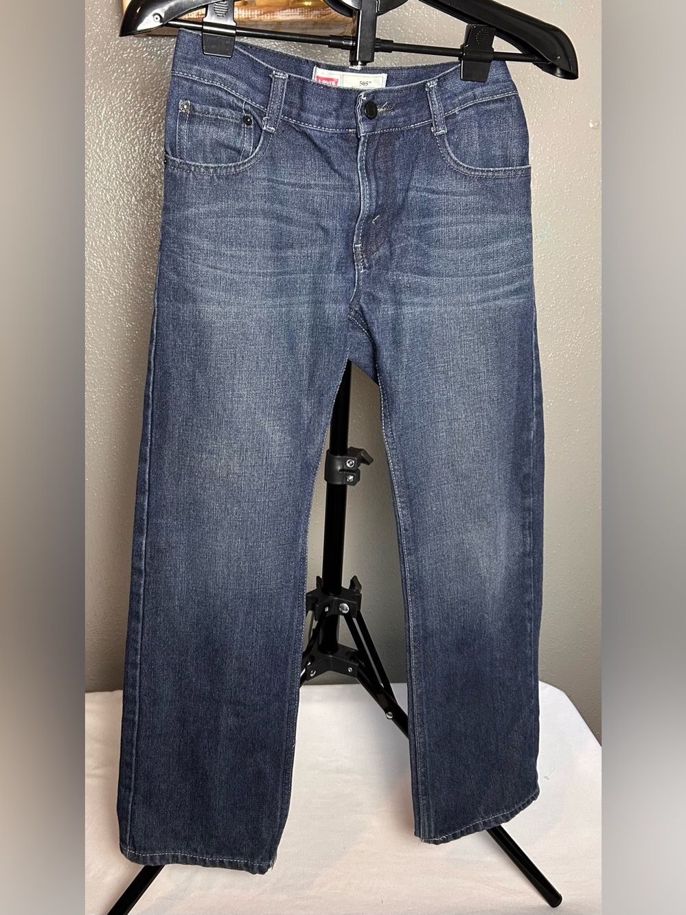 Levi's Kids Straight-Leg Jeans in Dark Blue